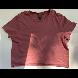 Pink Crop Top